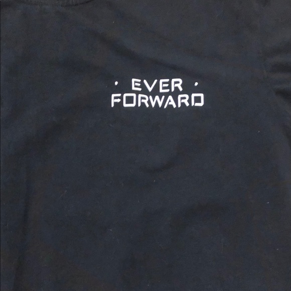 Ever forward black tee - Picture 2 of 2
